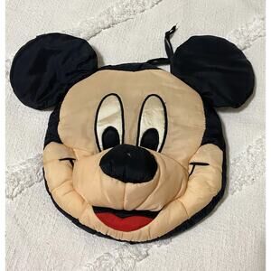 Walt Disney Mickey Mouse Head Pillow PJ Holder